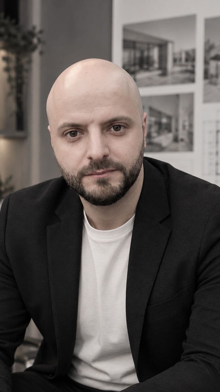 Portrait of Mohammad Hussein Shehadi, founder of SHADE GROUP